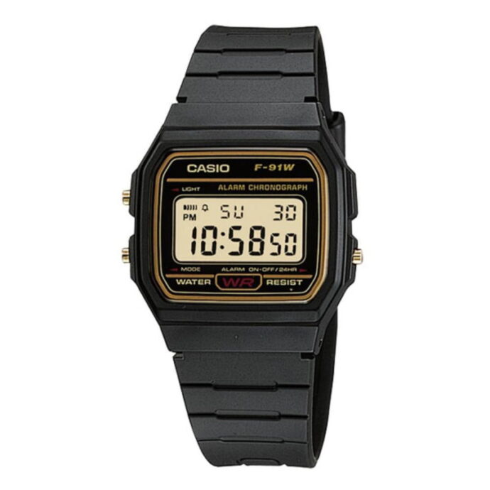 CASIO F-91WG-9QDF Montre Unisexe - Noir