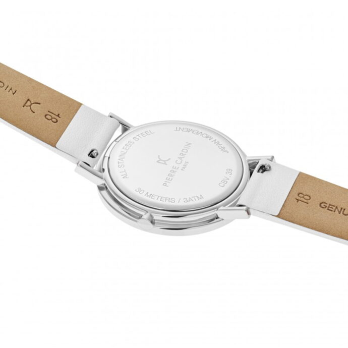 ⁦Pierre Cardin CBV.1000 Montre Pour Femme - Blanc⁩ - الصورة ⁦4⁩