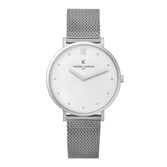 Pierre Cardin CBV.1006 Montre Pour Femme - Argent