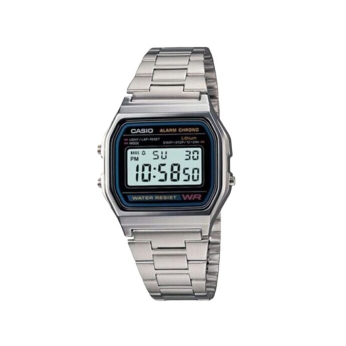 CASIO VINTAGE A158WA-1DF Montre Unisexe - Argent