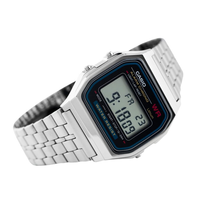 ⁦CASIO VINTAGE A159WA-N1DF Montre Unisexe - Argent⁩ - الصورة ⁦2⁩