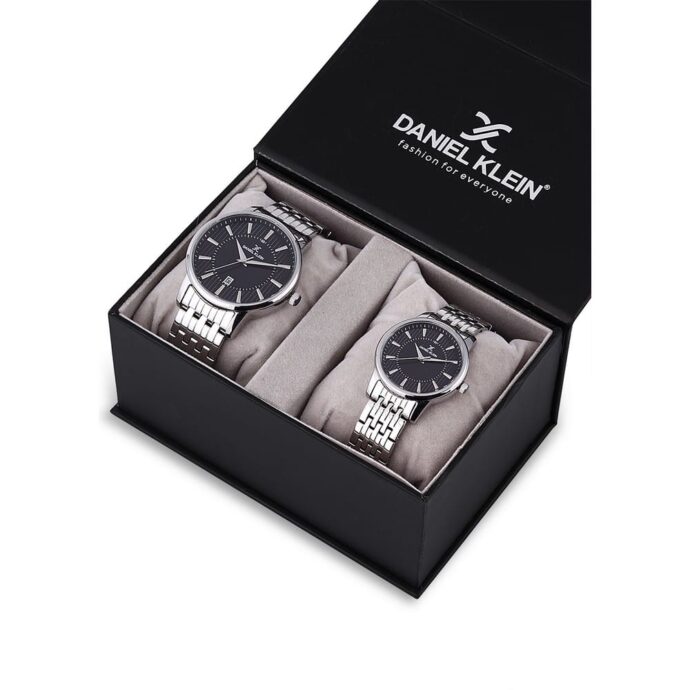 Daniel Klein PAIR SET Argent Pour Homme / Femme DK12240-5