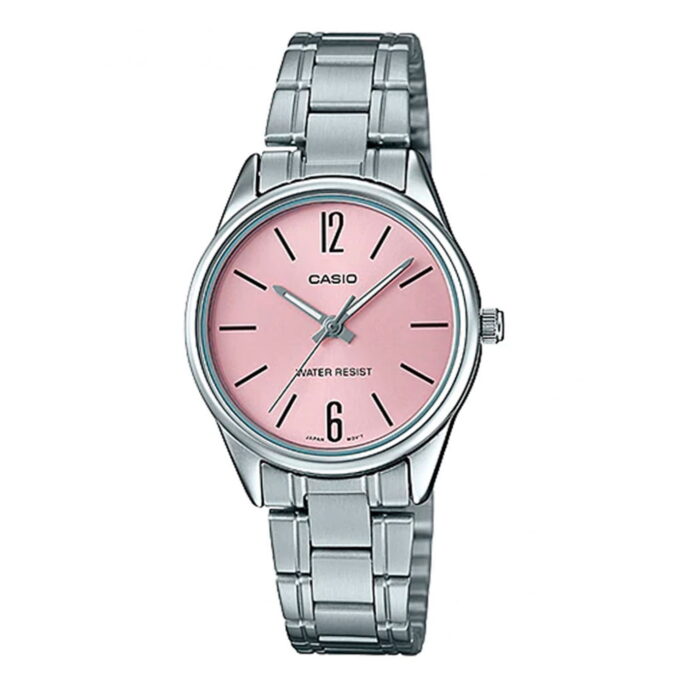 CASIO LTP-V005D-4BUDF Montre Pour Femmes - Argent