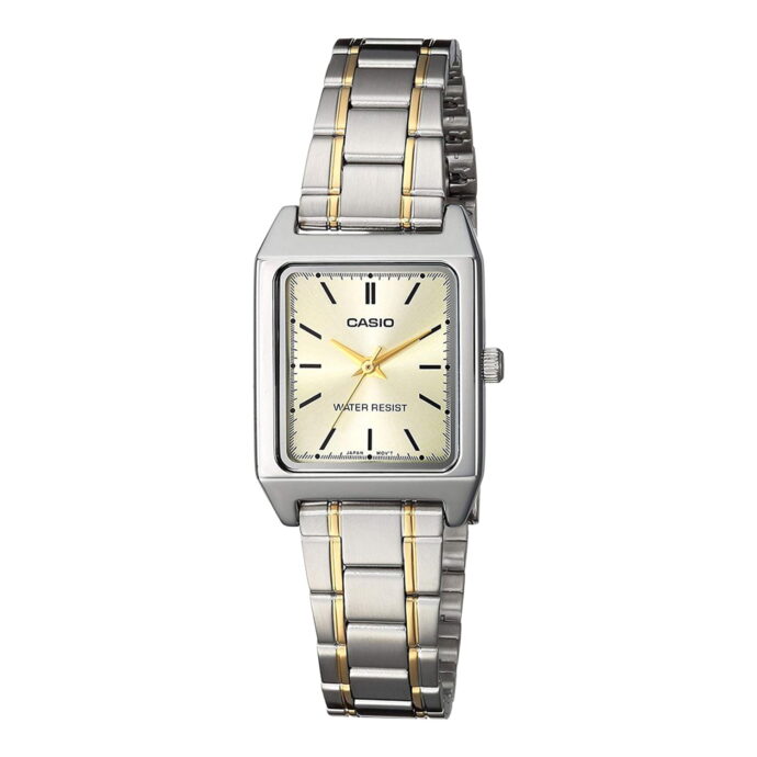 CASIO LTP-V007SG-9EUDF Montre Pour Femmes - Argent/Doré