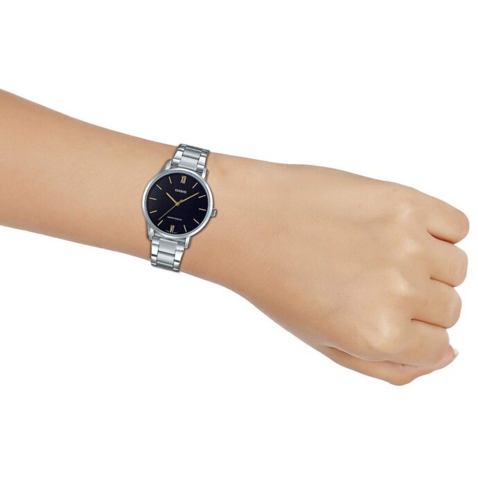 ⁦CASIO LTP-VT01D-1BUDF Montre Pour Femmes - Argent⁩ - الصورة ⁦5⁩