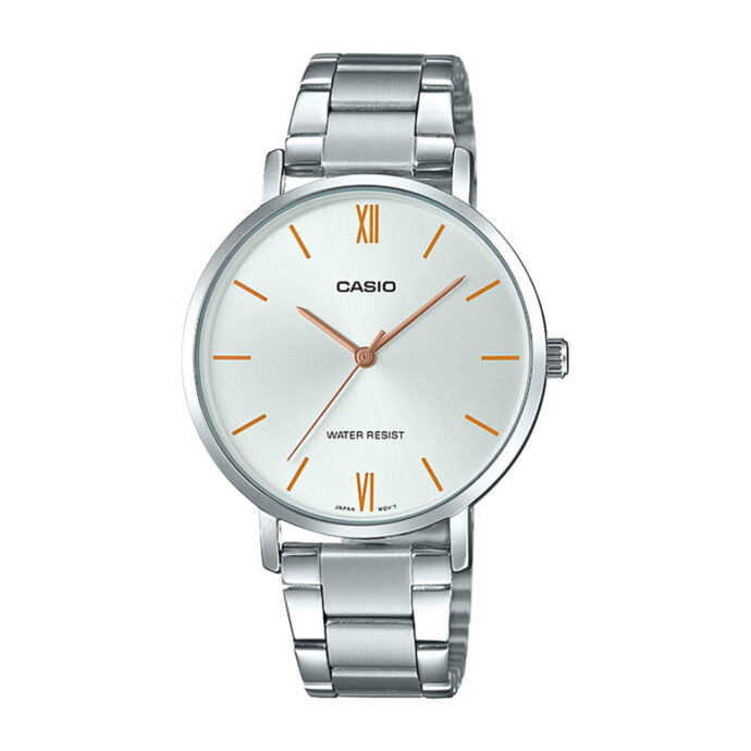 ⁦CASIO LTP-VT01D-7BUDF Montre Pour Femmes - Argent⁩ - الصورة ⁦2⁩