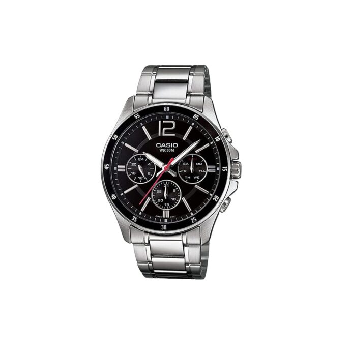 CASIO MTP-1374D-1AVDF Montre Pour Hommes - Argent